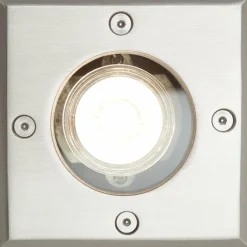 Spot encastrable au sol Brilliant Itch Argenté, 1 lumière