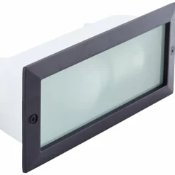 Spot encastrable Brilliant Flossy Noir, 1 lumière