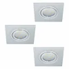 Luminaires Eglo Luminaires Encastrés|Spot encastrable Eglo AREITIO LED Aluminium, 3 lumières