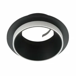 Luminaires Eglo Luminaires Encastrés|Spot encastrable Eglo CAROSSO Noir, Blanc, 1 lumière