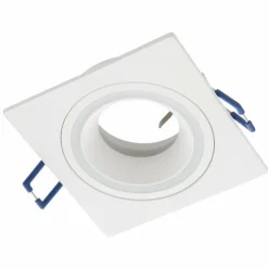 Luminaires Eglo Luminaires Encastrés|Spot encastrable Eglo CAROSSO Blanc, 1 lumière