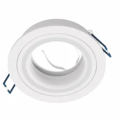 Luminaires Eglo Luminaires Encastrés|Spot encastrable Eglo CAROSSO Blanc, 1 lumière