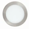 Luminaires Eglo Luminaires Encastrés|Spot encastrable Eglo FUEVA-C LED Nickel mat, 1 lumière, Changeur de couleurs