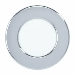 Luminaires Eglo Luminaires Encastrés|Spot encastrable Eglo FUEVA LED Chrome, 1 lumière