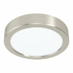 Luminaires Eglo Luminaires Encastrés|Spot encastrable Eglo FUEVA LED Nickel mat, 1 lumière