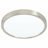 Luminaires Eglo Luminaires Encastrés|Spot encastrable Eglo FUEVA LED Nickel mat, 1 lumière