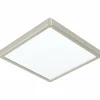 Luminaires Eglo Luminaires Encastrés|Spot encastrable Eglo FUEVA LED Nickel mat, 1 lumière