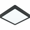 Luminaires Eglo Luminaires Encastrés|Spot encastrable Eglo FUEVA LED Noir, 1 lumière