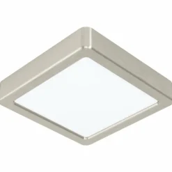 Luminaires Eglo Luminaires Encastrés|Spot encastrable Eglo FUEVA LED Nickel mat, 1 lumière