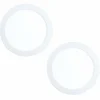 Luminaires Eglo Luminaires Encastrés|Spot encastrable Eglo FUEVA LED Blanc, 2 lumières