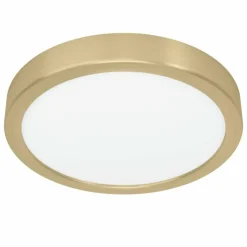 Luminaires Eglo Luminaires Encastrés|Spot encastrable Eglo FUEVA 5 LED Laiton, 1 lumière