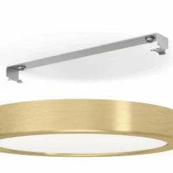 Luminaires Eglo Luminaires Encastrés|Spot encastrable Eglo FUEVA 5 LED Laiton, 1 lumière
