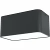 Luminaires Eglo Luminaires Encastrés|Spot encastrable Eglo GRIMASOLA Noir, 2 lumières