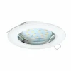 Luminaires Eglo Luminaires Encastrés|Spot encastrable Eglo PENETO LED Blanc, 1 lumière