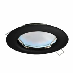 Luminaires Eglo Luminaires Encastrés|Spot encastrable Eglo PENETO LED Noir, 1 lumière