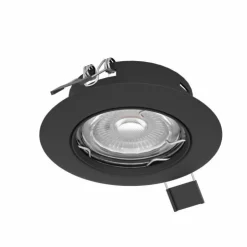 Luminaires Eglo Luminaires Encastrés|Spot encastrable Eglo PENETO LED Noir, 3 lumières