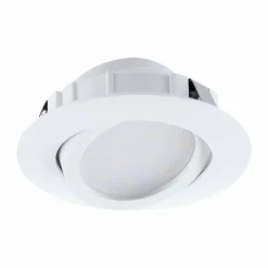 Luminaires Eglo Luminaires Encastrés|Spot encastrable Eglo PINEDA LED Blanc, 1 lumière