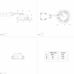 Luminaires Eglo Luminaires Encastrés|Spot encastrable Eglo PINEDA LED Noir, 3 lumières