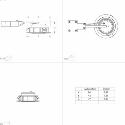 Luminaires Eglo Luminaires Encastrés|Spot encastrable Eglo PINEDA LED Noir, 1 lumière