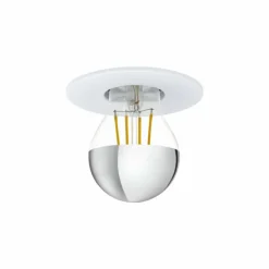 Luminaires Eglo Luminaires Encastrés|Spot encastrable Eglo SALUZZO Blanc, 1 lumière