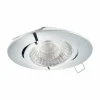 Luminaires Eglo Luminaires Encastrés|Spot encastrable Eglo TEDO LED Chrome, 1 lumière