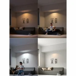 Spot encastrable, kit d'extension Philips Hue Ambiance White Milliskin Blanc, 1 lumière, Télécommandes