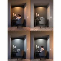 Spot encastrable, kit d'extension Philips Hue Ambiance White Milliskin Argenté, 1 lumière, Télécommandes