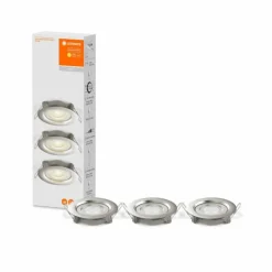 Luminaires Ledvance Luminaires Encastrés|Spot encastrable LEDVANCE Spot Acier inoxydable, 3 lumières