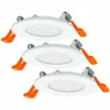 Luminaires Ledvance Luminaires Encastrés|Spot encastrable LEDVANCE DOWNLIGHT SLIM Blanc, 3 lumières