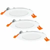 Luminaires Ledvance Luminaires Encastrés|Spot encastrable LEDVANCE DOWNLIGHT SLIM Blanc, 3 lumières