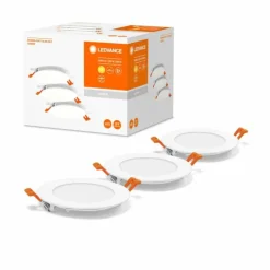 Luminaires Ledvance Luminaires Encastrés|Spot encastrable LEDVANCE DOWNLIGHT SLIM Blanc, 3 lumières