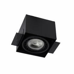 Luminaires Lucide Luminaires Encastrés|Spot encastrable Lucide TRIMLESS Noir, 1 lumière