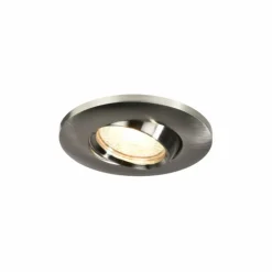 Luminaires Nordlux Luminaires Encastrés|Spot encastrable Nordlux UMBERTO LED Nickel mat, Noir, 1 lumière