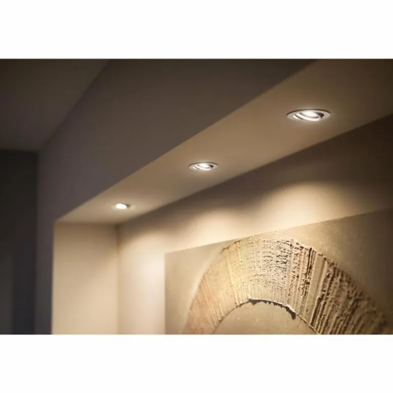 Spot encastrable Philips Hue Milliskin LED Blanc, 3 lumières