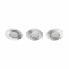 Spot encastrable Philips Hue Xamento LED Chrome, 3 lumières