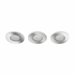 Spot encastrable Philips Hue Xamento LED Chrome, 3 lumières