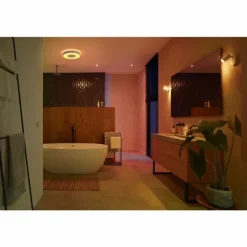 Spot encastrable Philips Hue Xamento LED Chrome, 3 lumières