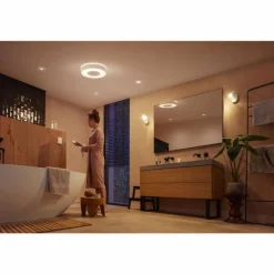 Spot encastrable Philips Hue Xamento LED Chrome, 3 lumières