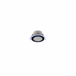 Luminaires Trio Luminaires Encastrés|Spot encastrable Trio ARGUS LED Noir, 2 lumières, Télécommandes, Changeur de couleurs