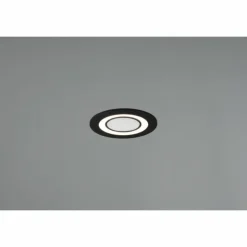 Luminaires Trio Luminaires Encastrés|Spot encastrable Trio Core LED Noir, 1 lumière