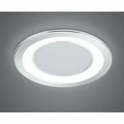 Luminaires Trio Luminaires Encastrés|Spot encastrable Trio Leuchten CORE LED Chrome, 1 lumière