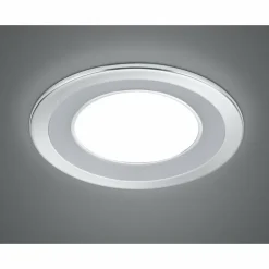 Luminaires Trio Luminaires Encastrés|Spot encastrable Trio Leuchten CORE LED Chrome, 1 lumière