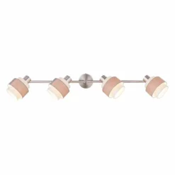Luminaires Globo Lighting Spots Et Projecteurs|Spot Globo ASHGAAN Nickel mat, 4 lumières