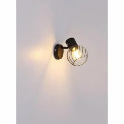 Luminaires Globo Lighting Spots Et Projecteurs|Spot Globo BEVERONE Noir, 1 lumière