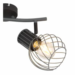 Luminaires Globo Lighting Spots Et Projecteurs|Spot Globo BEVERONE Noir, 2 lumières