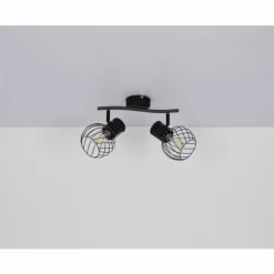 Luminaires Globo Lighting Spots Et Projecteurs|Spot Globo BEVERONE Noir, 2 lumières