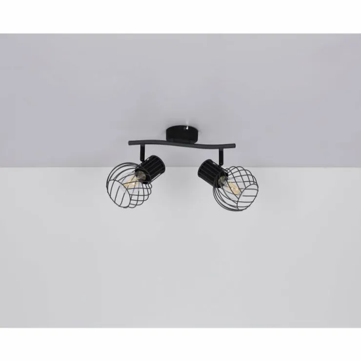 Luminaires Globo Lighting Spots Et Projecteurs|Spot Globo BEVERONE Noir, 2 lumières
