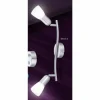 Luminaires Globo Lighting Spots Et Projecteurs|Spot Globo CATHY Nickel mat, 2 lumières