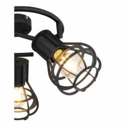 Luminaires Globo Lighting Spots Et Projecteurs|Spot Globo CLASTRA Noir, 3 lumières