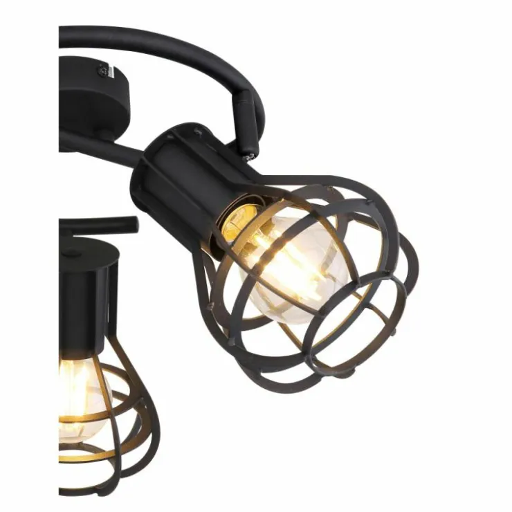Luminaires Globo Lighting Spots Et Projecteurs|Spot Globo CLASTRA Noir, 3 lumières